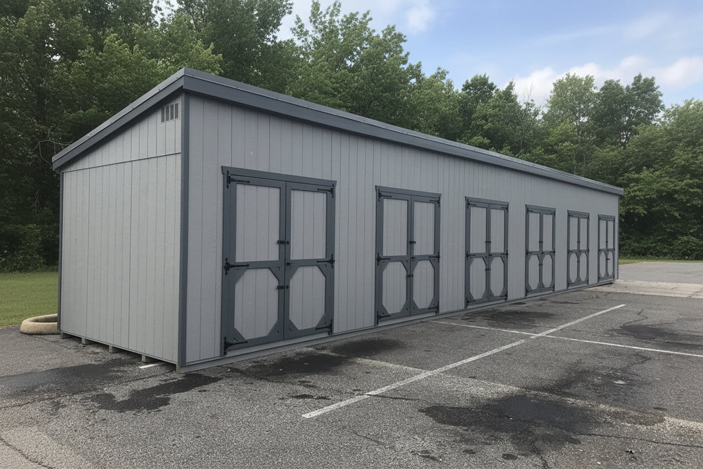 Self-Storage sheds