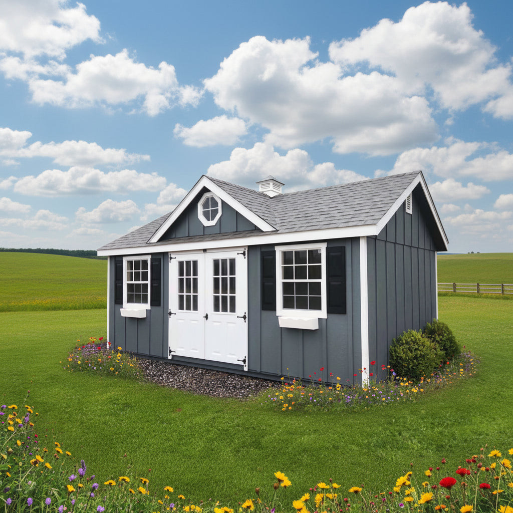 Cape Cod Dormer Shed