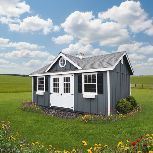 Cape Cod Dormer Shed