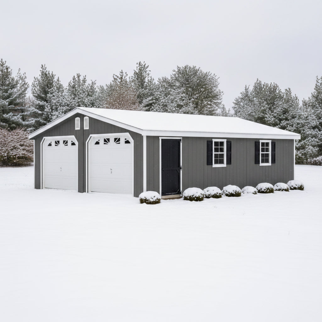 The Classic 2 Car Garage