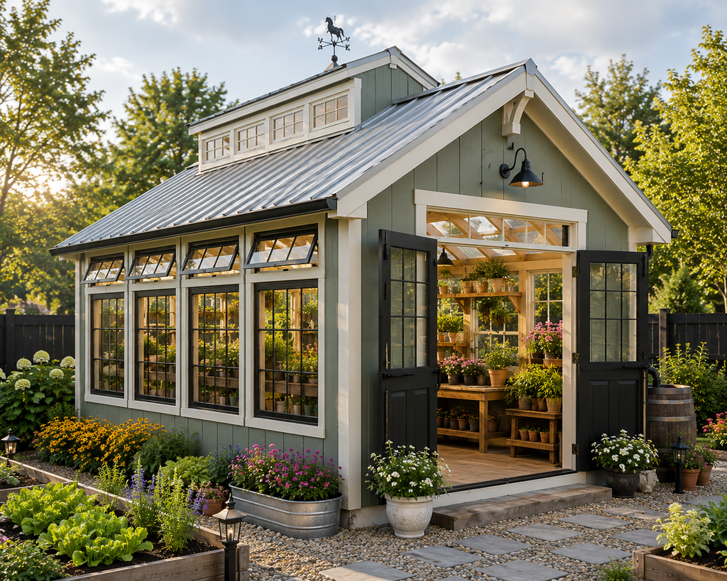 Greenhouse Shed