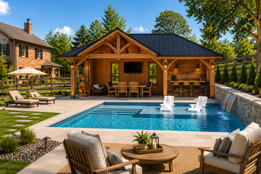 The Grand Timber Pool House