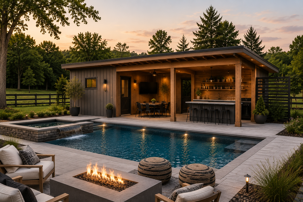 The Grand Timber Pool House