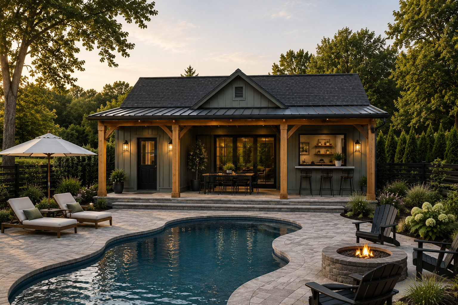 The Estate Pool House
