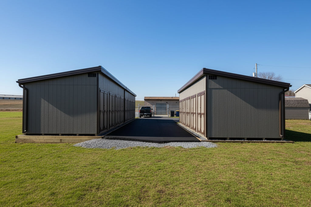 Self-Storage sheds
