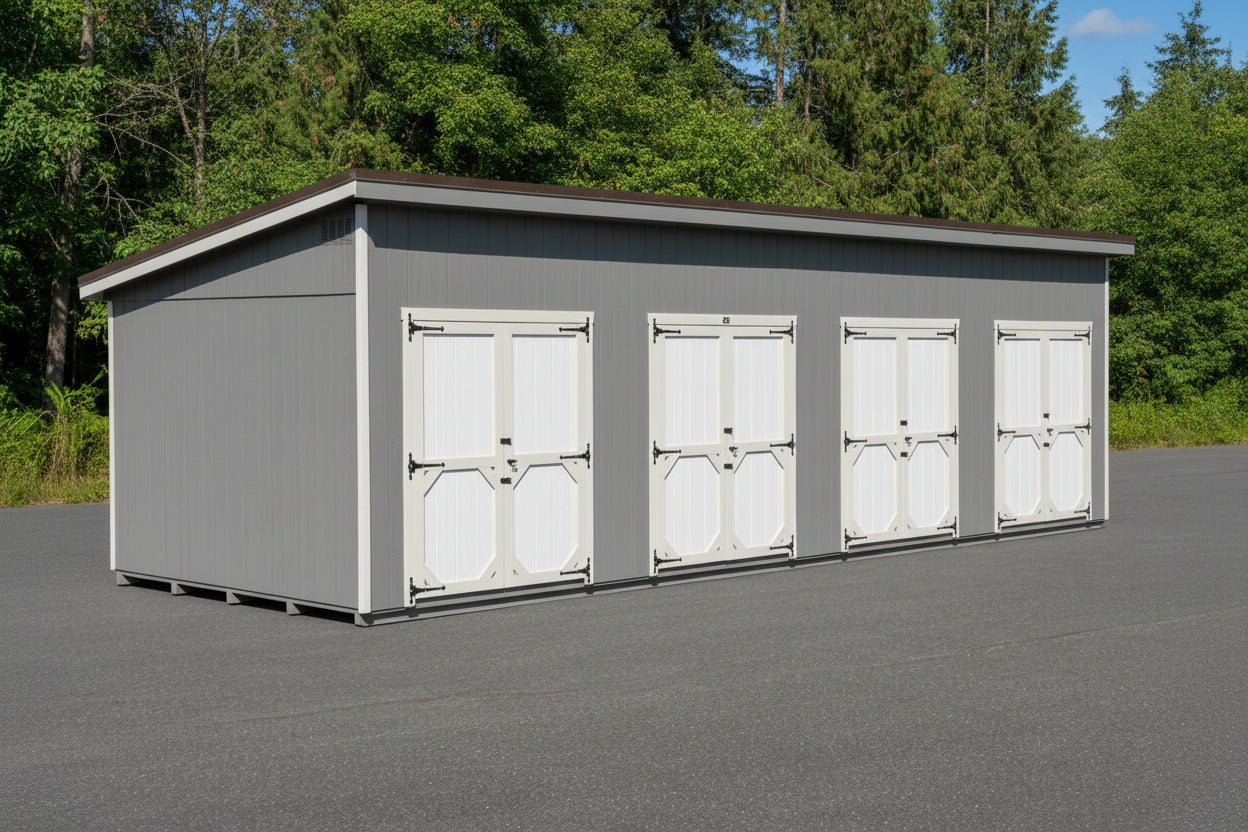Self-Storage sheds